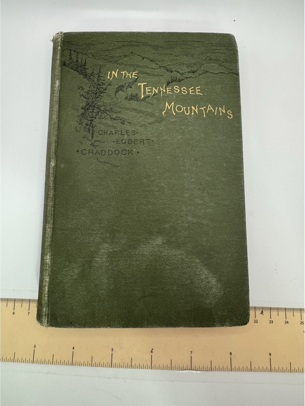 In The Tennessee Mountains Charles Egbert Craddock HB 1887 18th Edition